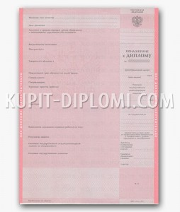купить диплом с среднем специальном образовании 2004-2006 - приложение